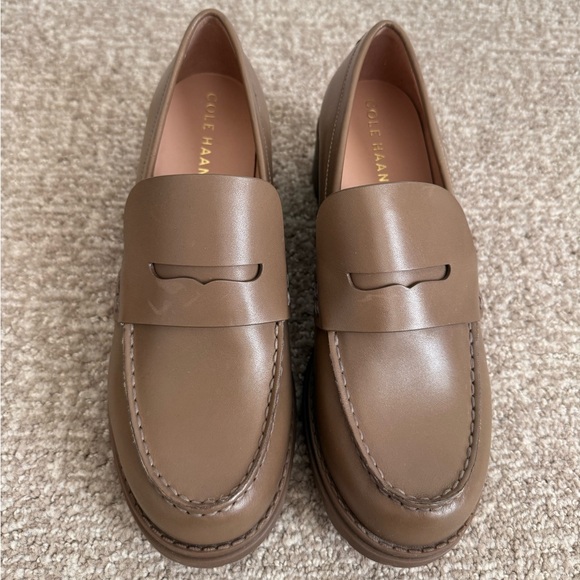 Cole Haan Camea Lug Loafer Leather Shoe Quality Comfort New without Box - Picture 2 of 10
